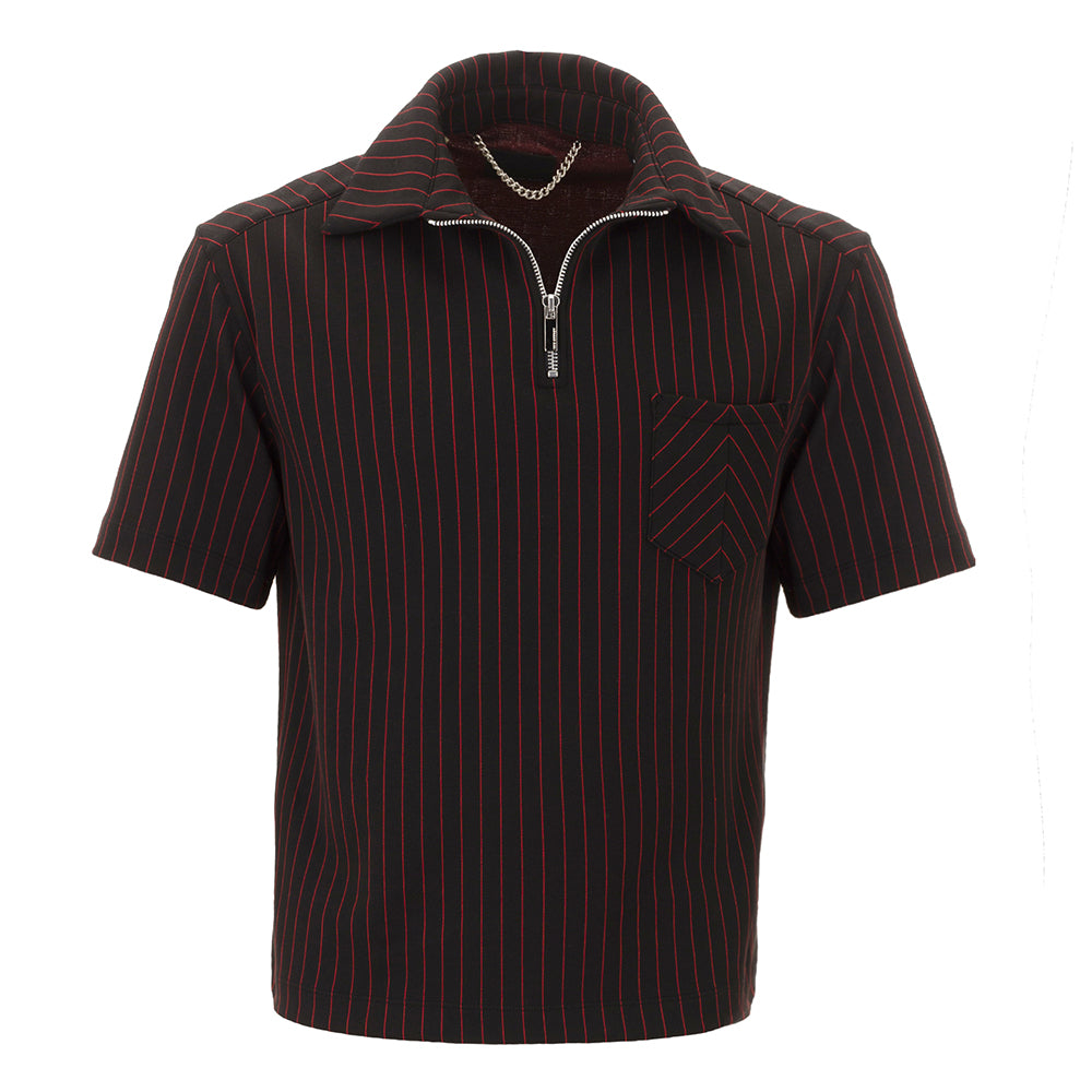 Nick Polo with Zipper and Chest Patch Pocket by Armand Basi