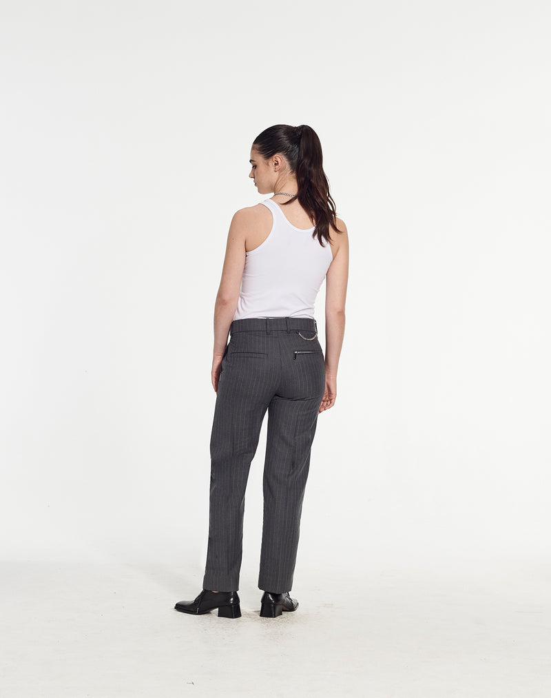 Paradis Tailored Trouser in PInstripe Faabric by Armand Basi