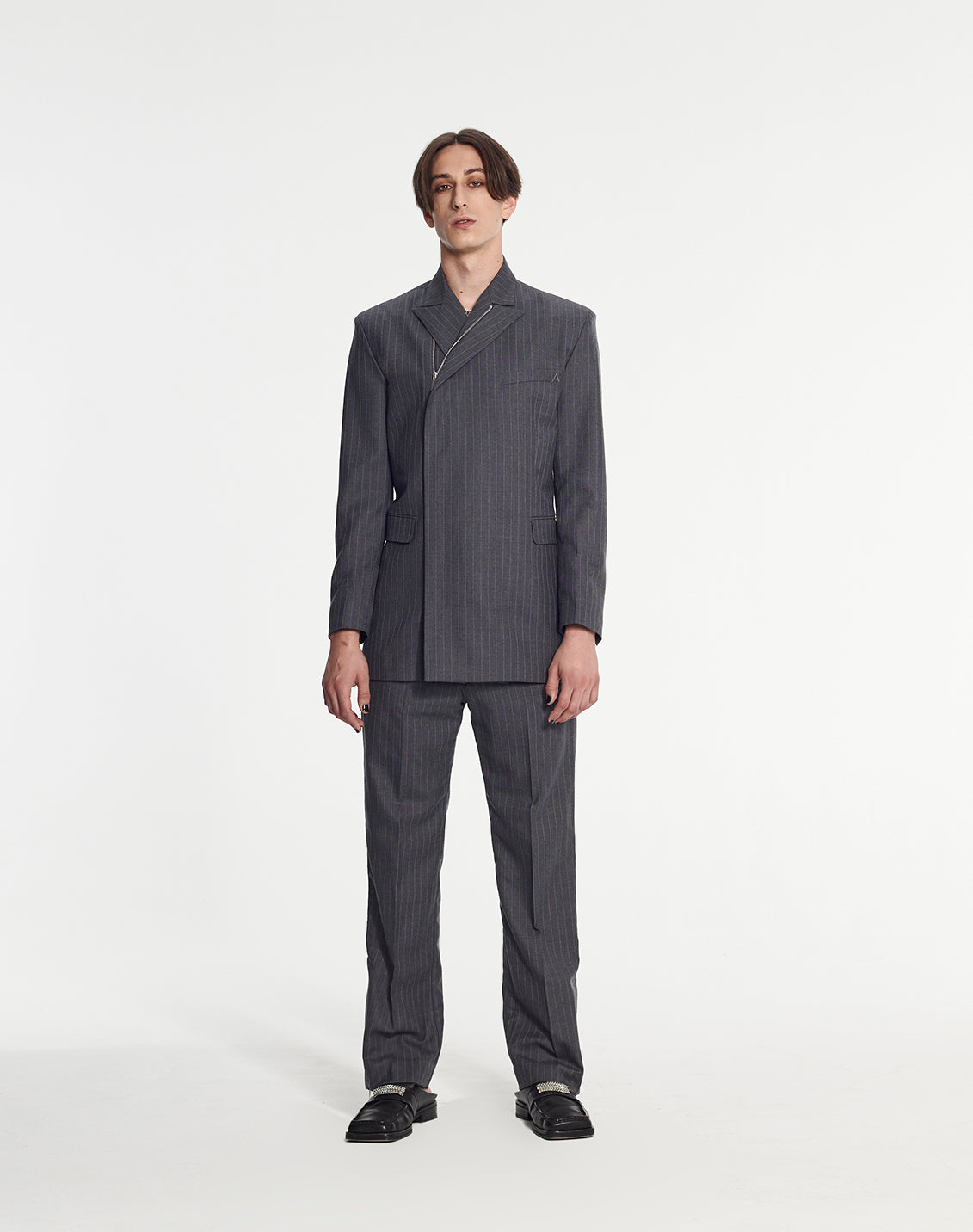 Tailored Jacket in Pinstripe Fabric by Armand Basi
