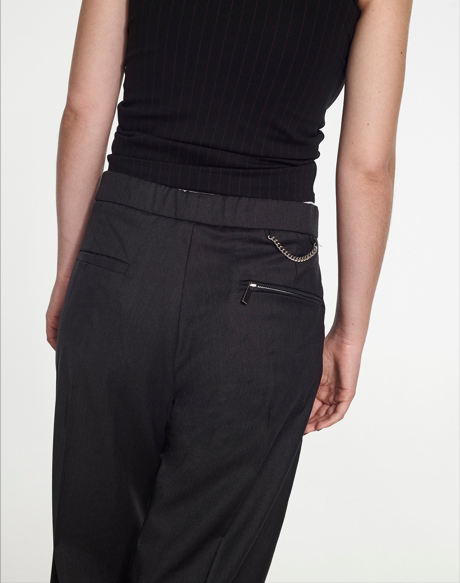 Bimini Jogger Trouser in Pinstripe Fabric by Armand Basi