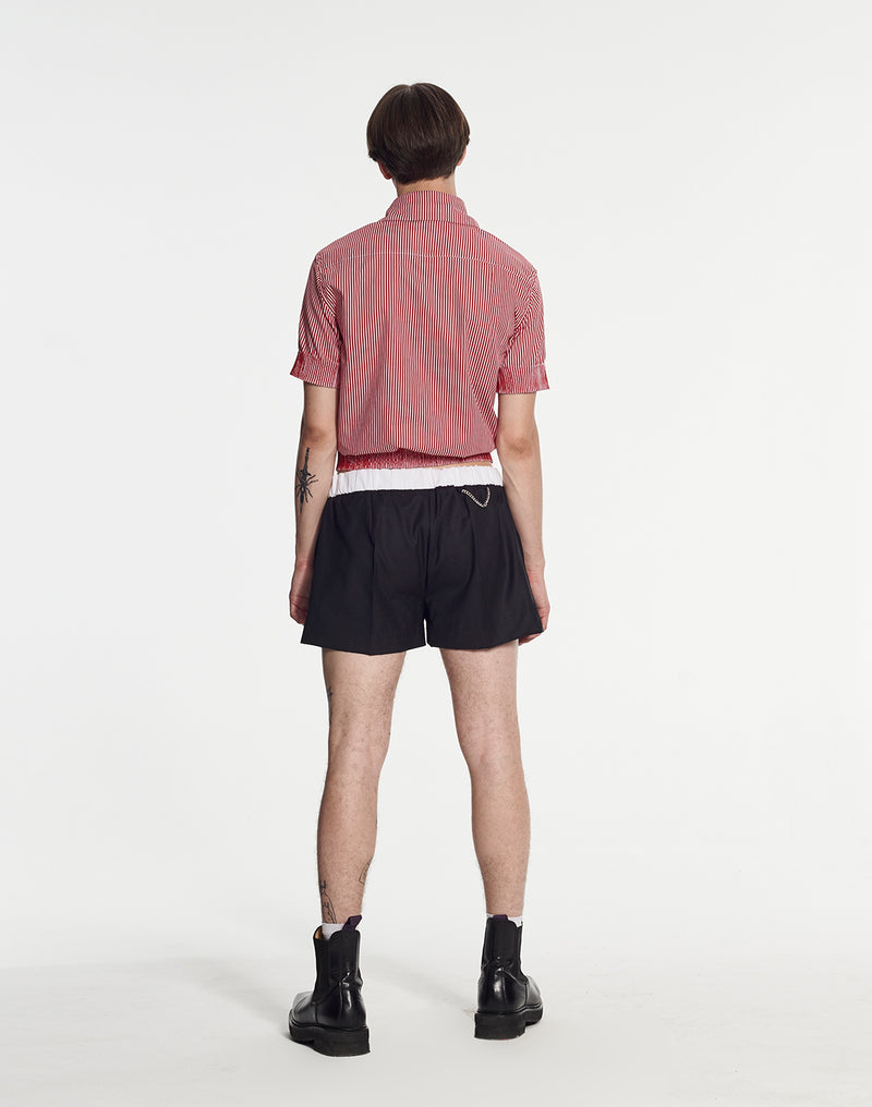 Short Polo-Shirt with Chest Patch Pocket by Armand Basi