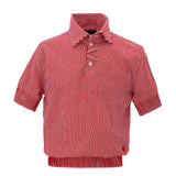 Short Polo-Shirt with Chest Patch Pocket by Armand Basi