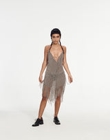 Paris Mini Dress with Hooked Chains by Armand Basi