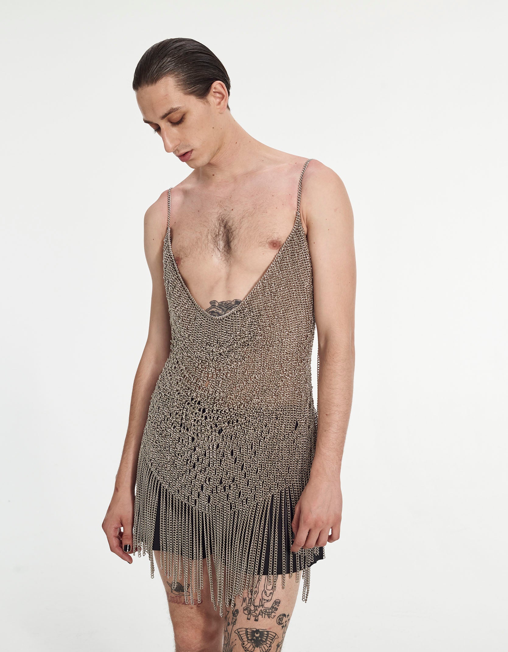 Paris Mini Dress with Hooked Chains by Armand Basi